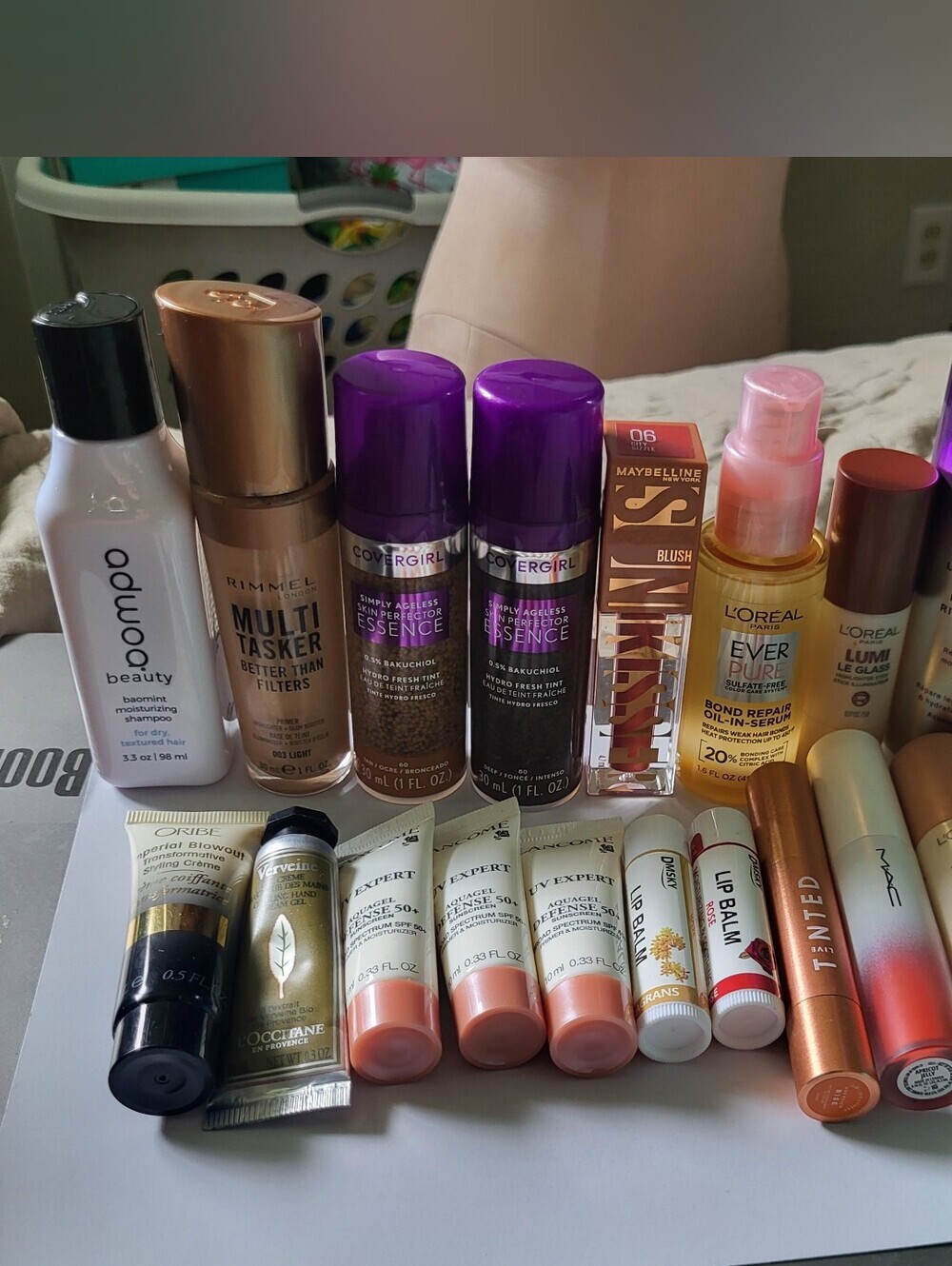 Makeup Lot Variet Of Glam Selfcare Covergirl Maybelline MAC Loreal
